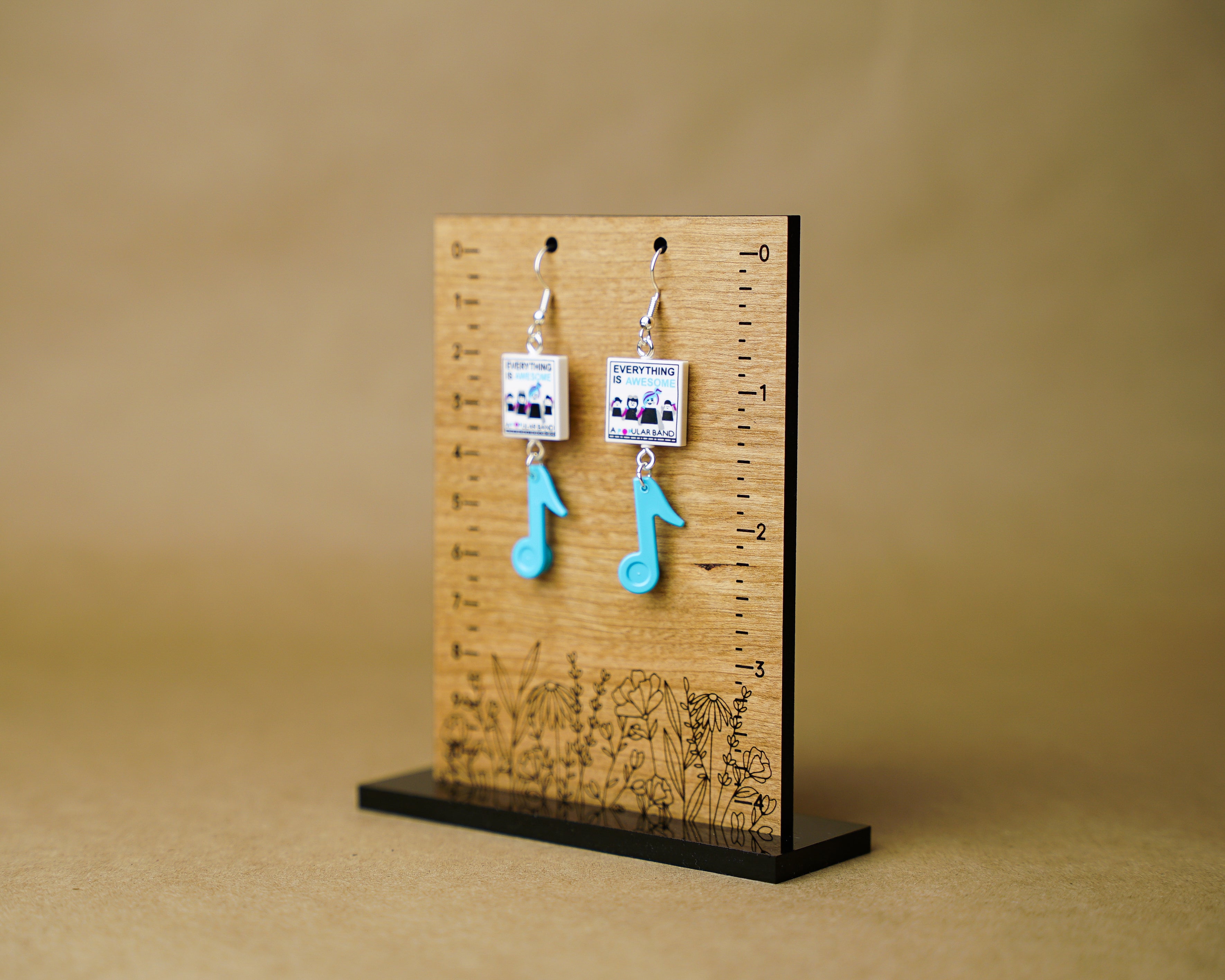 StudBee - LEGO® Awesome Song Music Earrings - StudBee